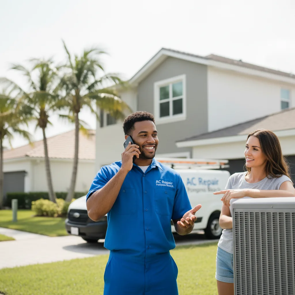 AC Repair Pompano Beach customer support in Jay